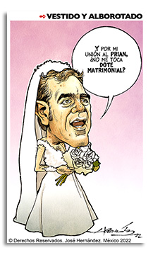 Vestido y alborotado